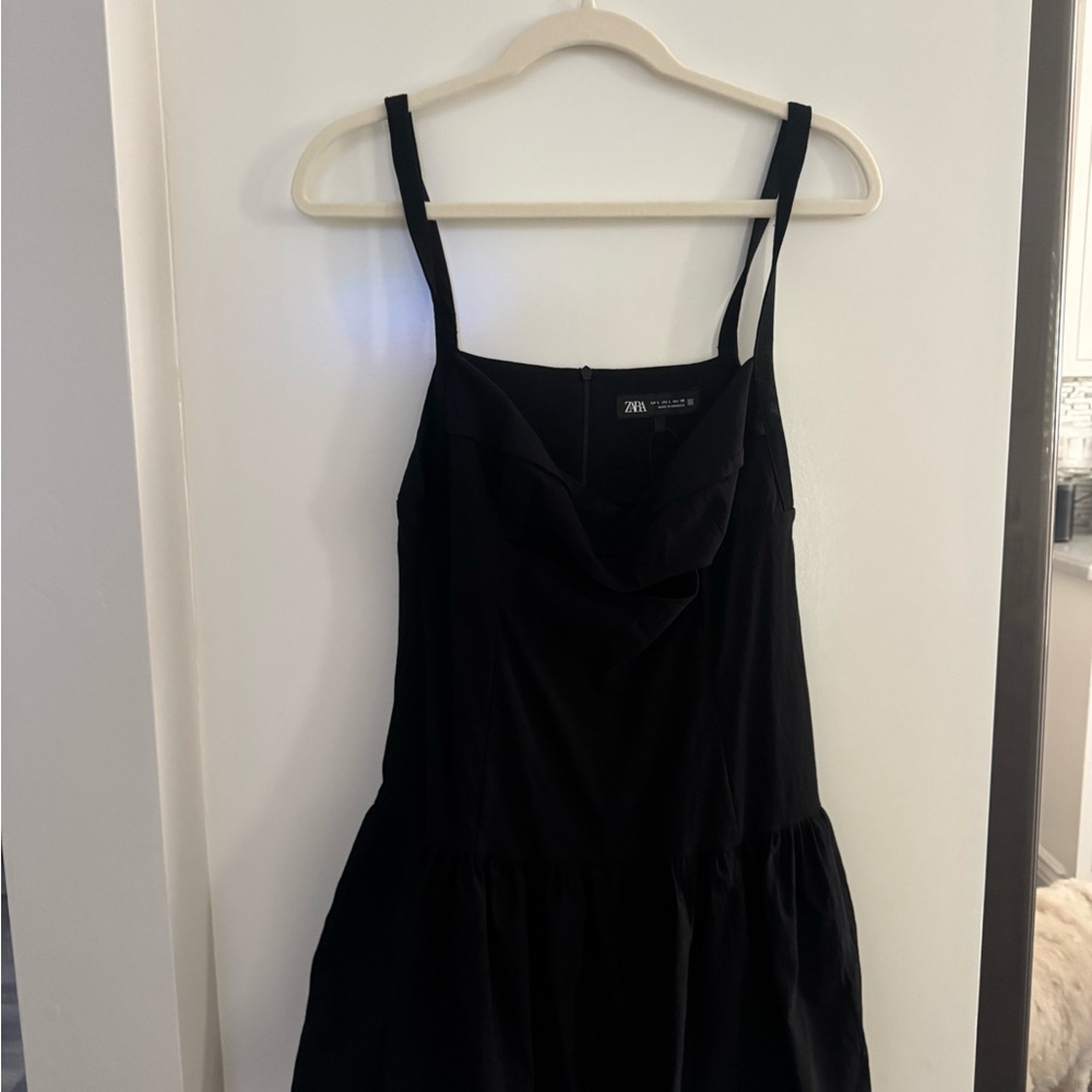 Zara Cutout Balloon Dress - Picture 7 of 8